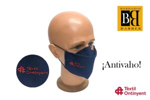mascarillas bordadas