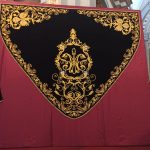 mantos con bordado virgen