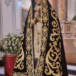 Manto para la Virgen de la Soledad Ondara