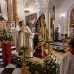 Manto para la Virgen de la Soledad Ondara